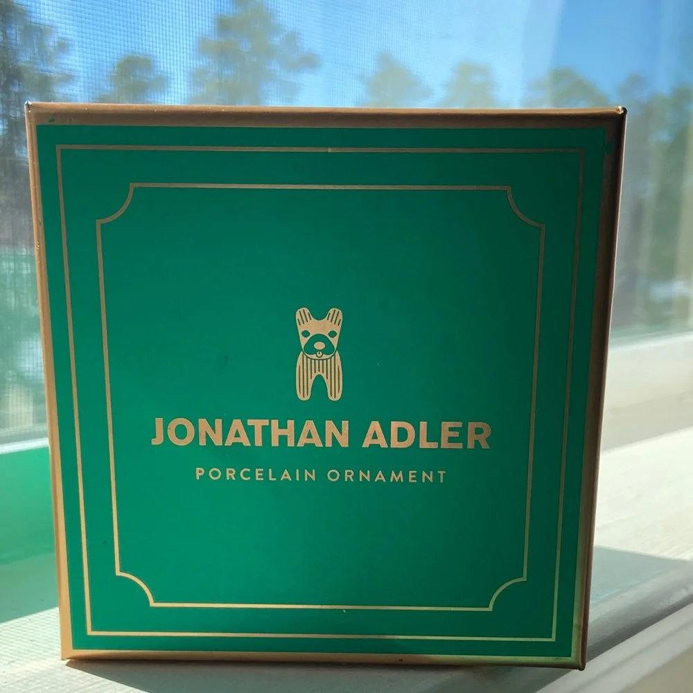 Jonathan Adler Porcelain FRENCHIE Ornament